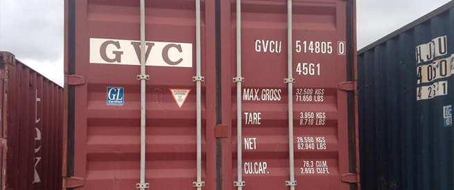 Proline Rentals shipping container
